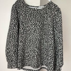 Cheetah Print Long Sleeve